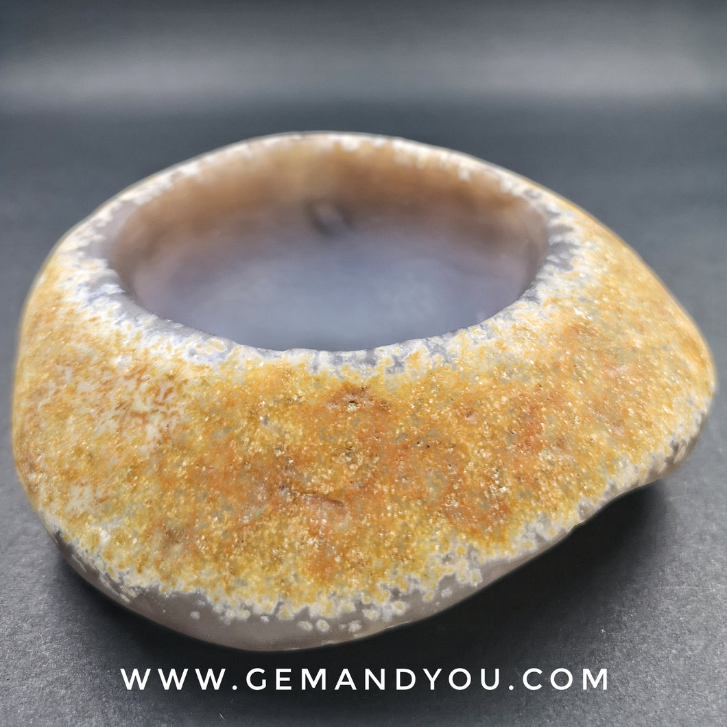 Agate Bowl-Carving-105mm*93mm*38mm