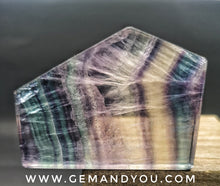 Load image into Gallery viewer, Fluorite Slab 60mm*45mm*9.5mm
