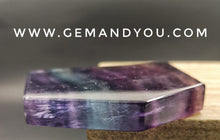 Load image into Gallery viewer, Fluorite Slab 58mm*46mm*9.5mm