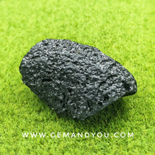 Load image into Gallery viewer, Tibetan Black Tektite Raw 54mm*33mm*23mm