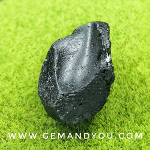 Tibetan Black Tektite Raw 54mm*33mm*23mm