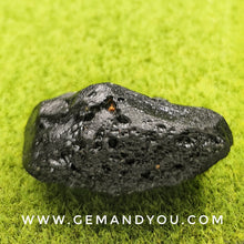 Load image into Gallery viewer, Tibetan Black Tektite Raw 54mm*33mm*23mm