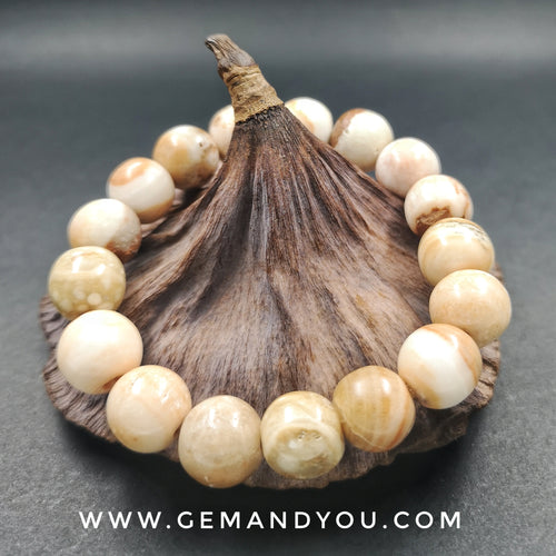 Powerful SamRoiYod Relic Stone Bracelet 12mm 龙宫舍利石