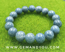 Load image into Gallery viewer, Blue Coral Bracelet 12mm