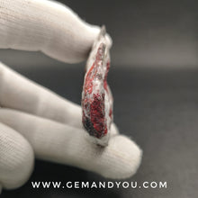 Load image into Gallery viewer, Cinnabar Raw Stone Specimen 70mm*48mm*13mm