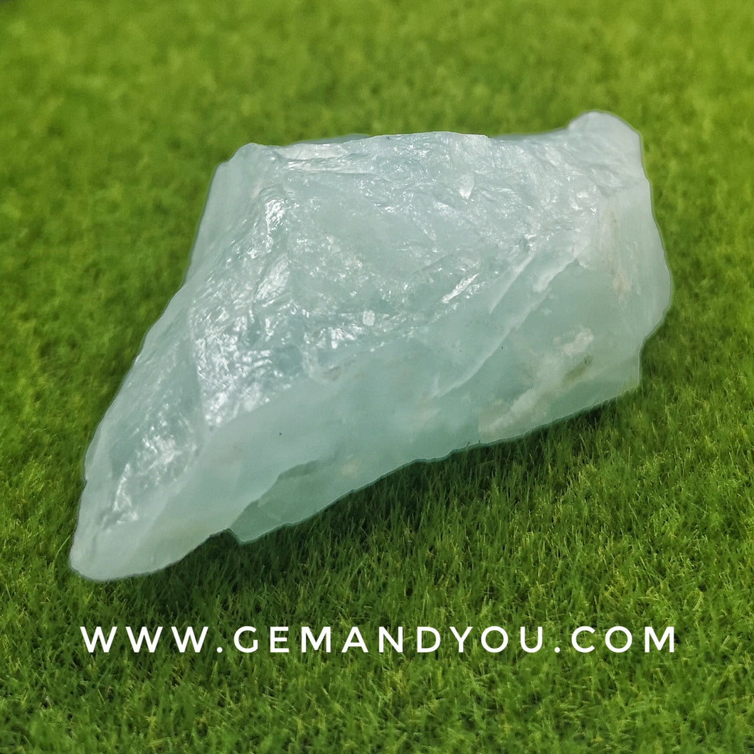 Aquamarine Raw Mineral Specimen 61mm*36mm*25mm