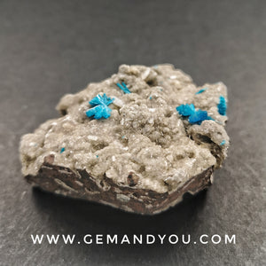 Cavansite/Cavancite Raw Mineral Specimen 55mm*52mm*24mm
