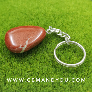 Red Jasper Key Chain 37mm*29mm*9mm