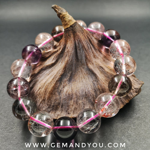 Super 7/ Super Seven Crystal Bracelet 14mm