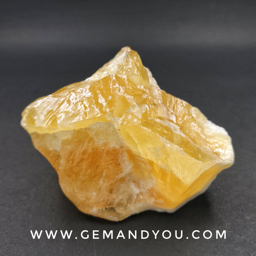 Orange Calcite (Mexico) Raw 78mm*47mm*36mm