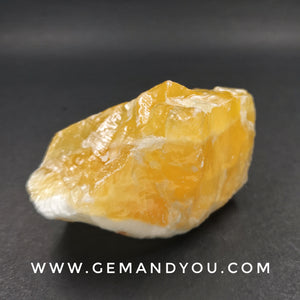 Orange Calcite (Mexico) Raw 78mm*47mm*36mm