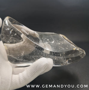 Clear Quartz Polished 125mm*69mm*50mm-600gram