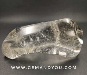 Clear Quartz Polished 125mm*69mm*50mm-600gram