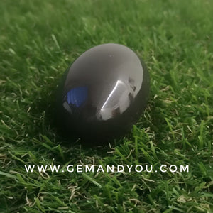Black Shiva Lingam Egg 62mm*40mm