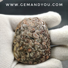 Load image into Gallery viewer, Powerful SamRoiYod Relic Stone Carving Pendant-53mm*41mm*15mm