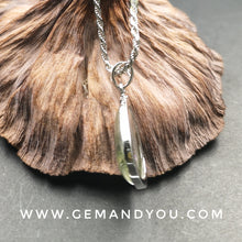 Load image into Gallery viewer, Green Tourmaline in Quartz Pendant 23mm*17mm*6mm