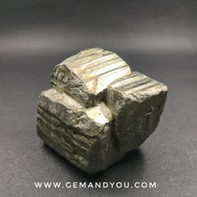 Load image into Gallery viewer, Pyrite Cube Raw Mineral Specimen 56mm*46mm*46mm