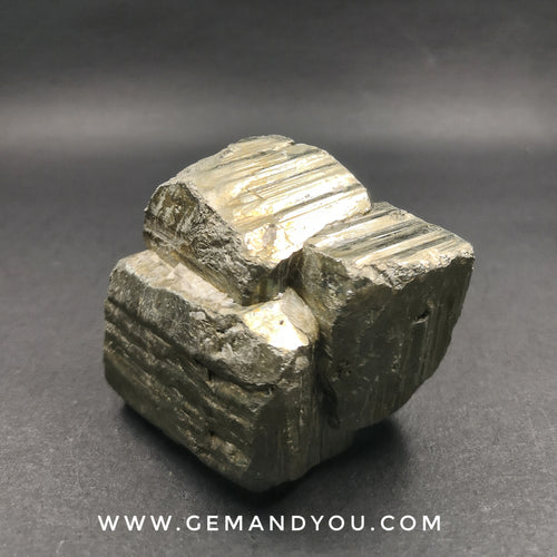Pyrite Cube Raw Mineral Specimen 56mm*46mm*46mm