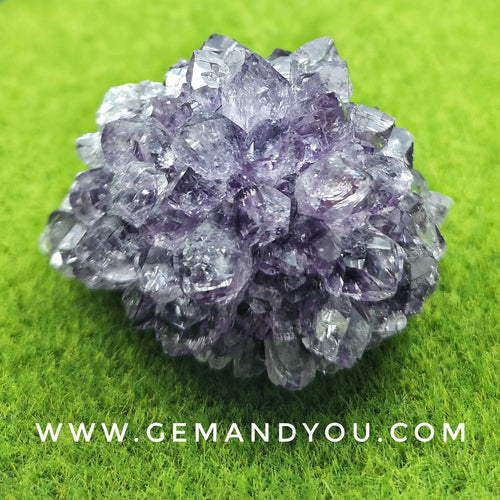 Amethyst Flower Cluster Raw Mineral Specimem 56mm*46mm*41mm