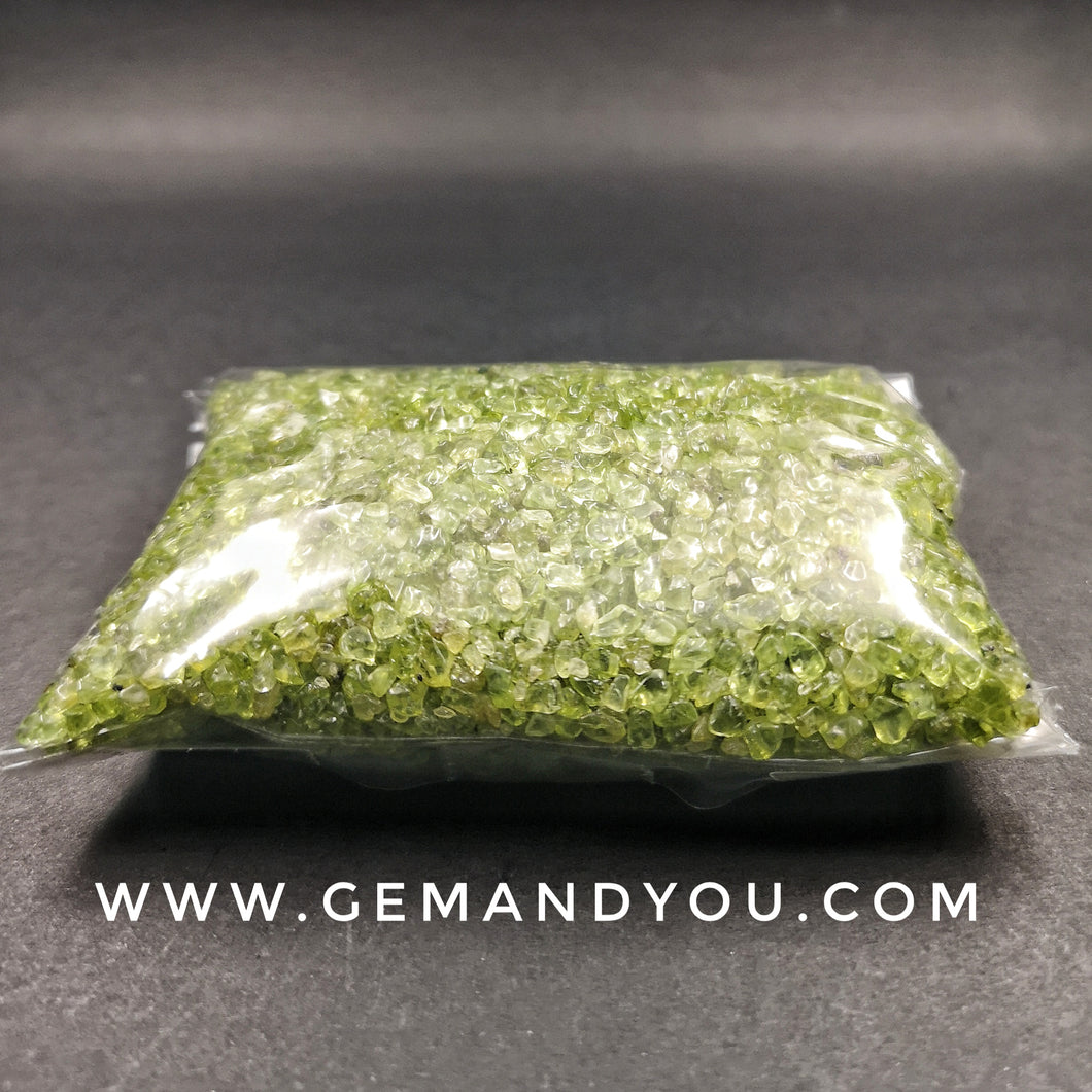 Peridot Chips Stones Pack (200grams Per Pack)