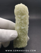 Load image into Gallery viewer, Green Selenite Raw Mineral Specimen 90mm*31mm*28mm