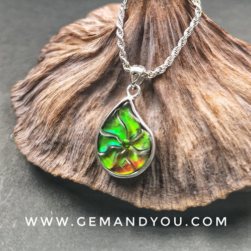 Ammolite Pendant 20mm*16mm*4mm