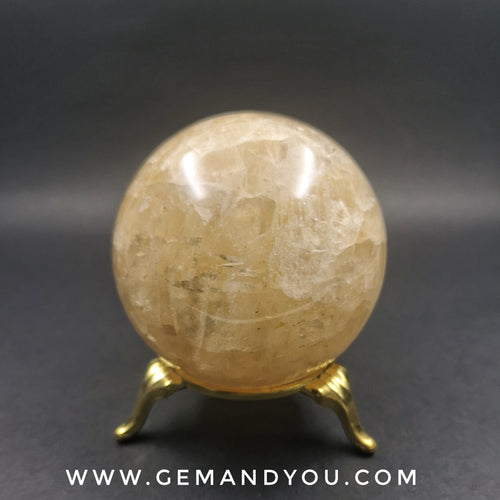 Natural Indian Citrine Ball 60mm