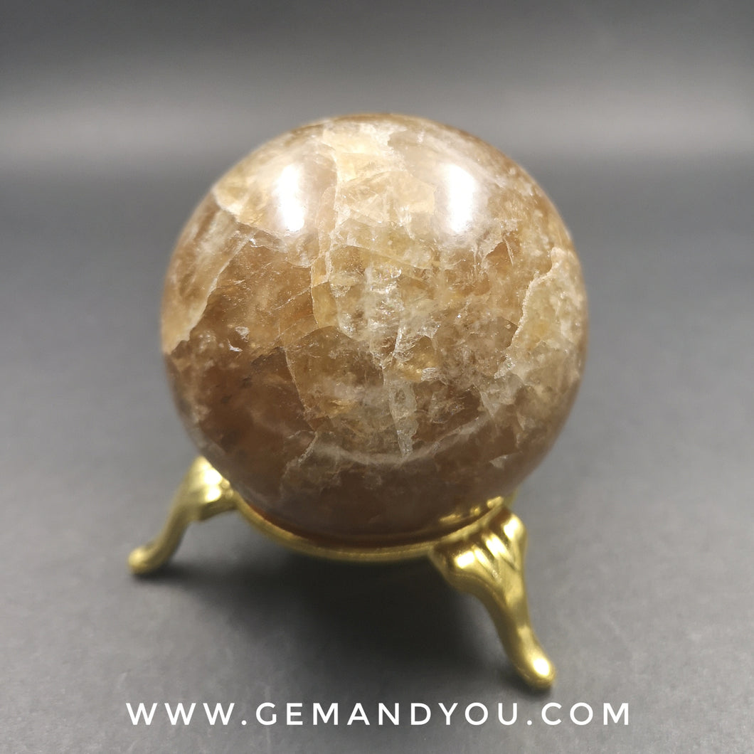 Natural Indian Citrine Ball 54mm