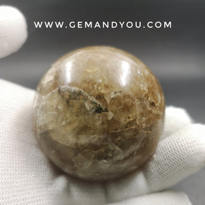 Natural Indian Citrine Ball 54mm