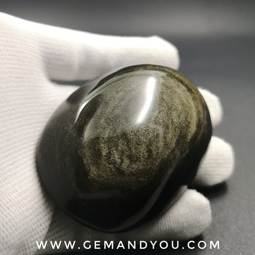 Gold Sheen Obsidian Polished 71mm*51mm*35mm