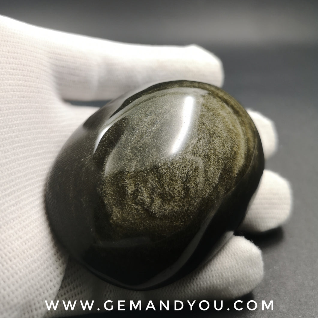 Gold Sheen Obsidian Polished 71mm*51mm*35mm