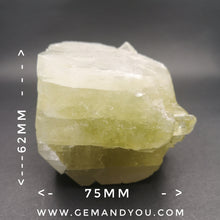 Load image into Gallery viewer, Green Apophylite Raw Specimen Mineral  75mm*62mm*51mm