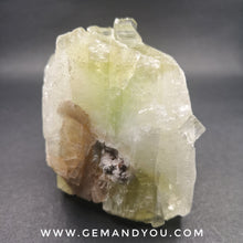 Load image into Gallery viewer, Green Apophylite Raw Specimen Mineral  75mm*62mm*51mm
