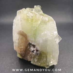 Green Apophylite Raw Specimen Mineral  75mm*62mm*51mm