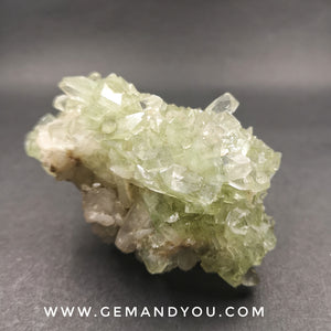 Green Apophylite Raw Mineral Specimen 84mm*50mm*42mm