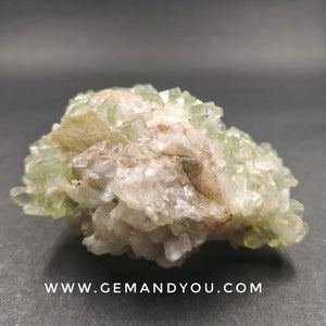 Green Apophylite Raw Mineral Specimen 84mm*50mm*42mm