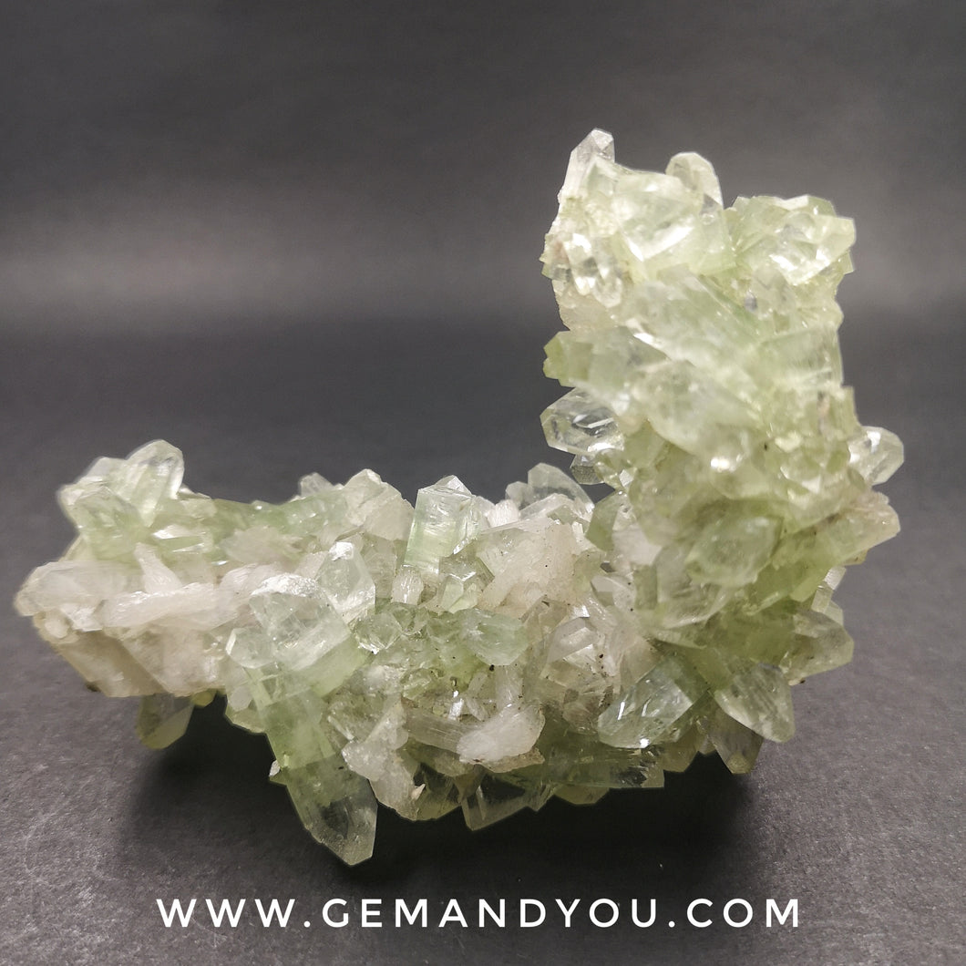 Green Apophylite Raw Specimen Mineral 91mm*72mm*30mm