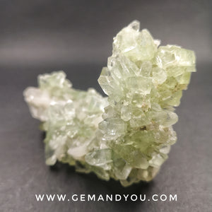 Green Apophylite Raw Specimen Mineral 91mm*72mm*30mm