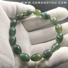 Load image into Gallery viewer, Moss Agate Bracelet 9mm