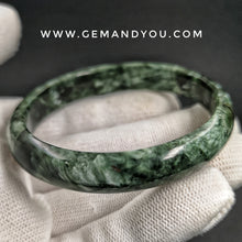 Load image into Gallery viewer, Seraphinite Bangle 58mm(Diameter)