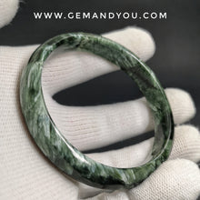 Load image into Gallery viewer, Seraphinite Bangle 58mm(Diameter)