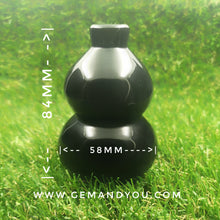 Load image into Gallery viewer, Natural Rainbow Obsidian Carving Gourd(Wu Lou) 84mm*58mm