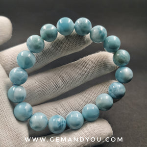 Larimar Bracelet 11mm