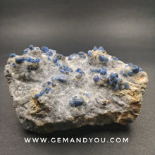 Load image into Gallery viewer, Blue Spinel Crystal On Matrix 107mm*90mm*51mm  459gram
