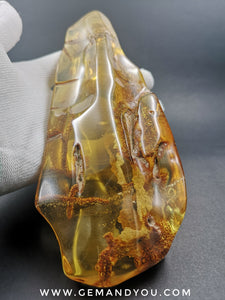 Amber Polished 183mm*73mm*30mm 191gram