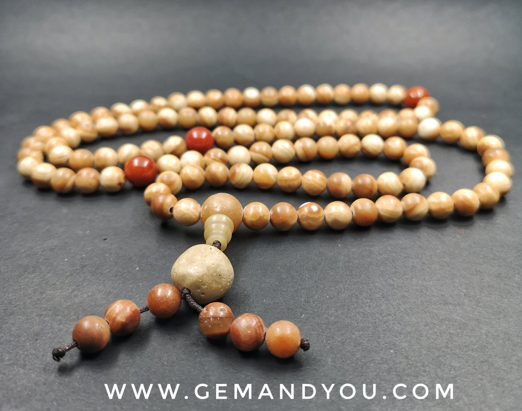 Powerful Energy SamRoiYod 8mm108-beads Necklace 龙宫舍利