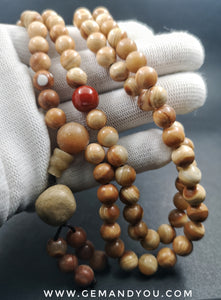 Powerful Energy SamRoiYod 8mm108-beads Necklace 龙宫舍利