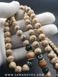 Powerful Energy SamRoiYod 8mm108-beads Necklace 龙宫舍利