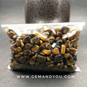 Yellow Tiger Eye Chips PolishedPack (200 gram)