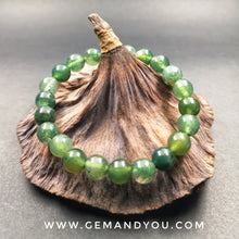 Load image into Gallery viewer, Moss Agate Bracelet 8mm